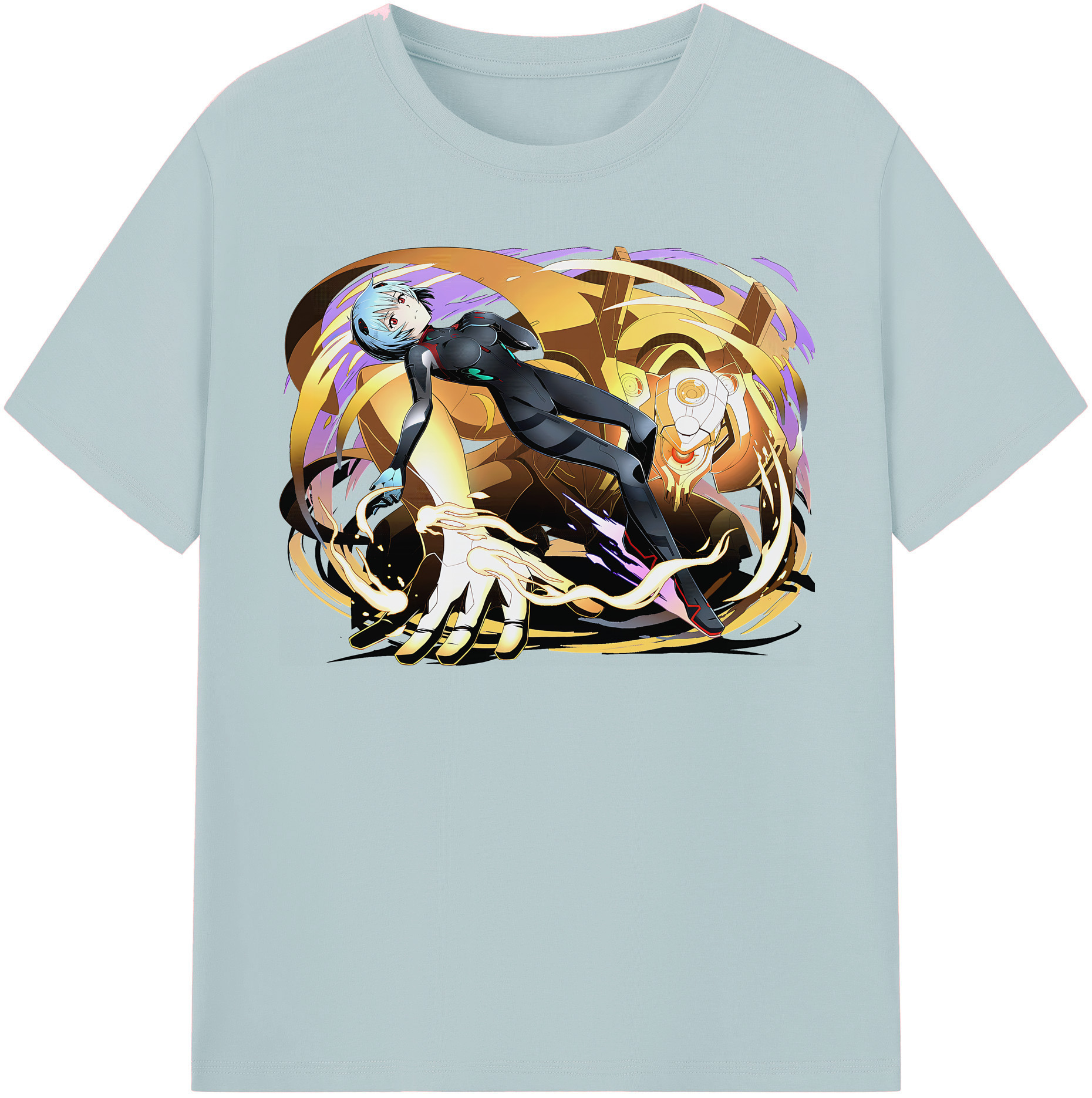 （画像用） EVA 新世紀エヴァンゲリオン 綿100％半袖Tシャツ（フロントプリント）
